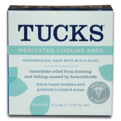 Tucks Medicated Pads 40/Ct