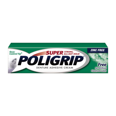 Super Poligrip Denture Adhesive 2.4 oz